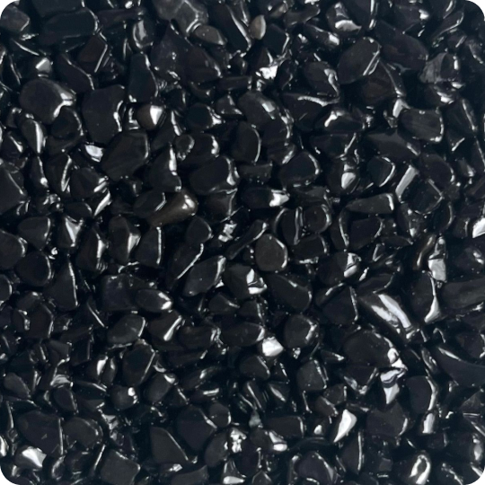 Marmor Steinteppich — Schwarz